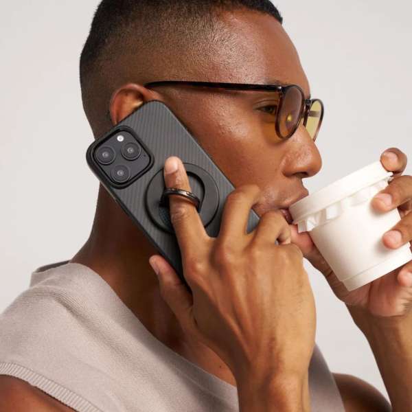 Pitaka Summa Case for iPhone 16 Pro Max Black/Grey