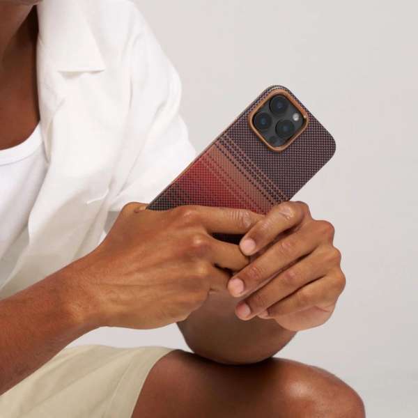 Pitaka Summa Case for iPhone 16 Pro Sunset