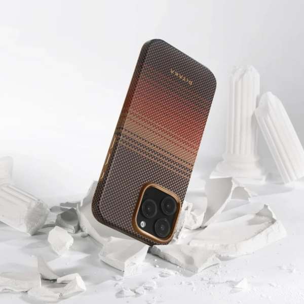 Pitaka Summa Case for iPhone 16 Pro Sunset