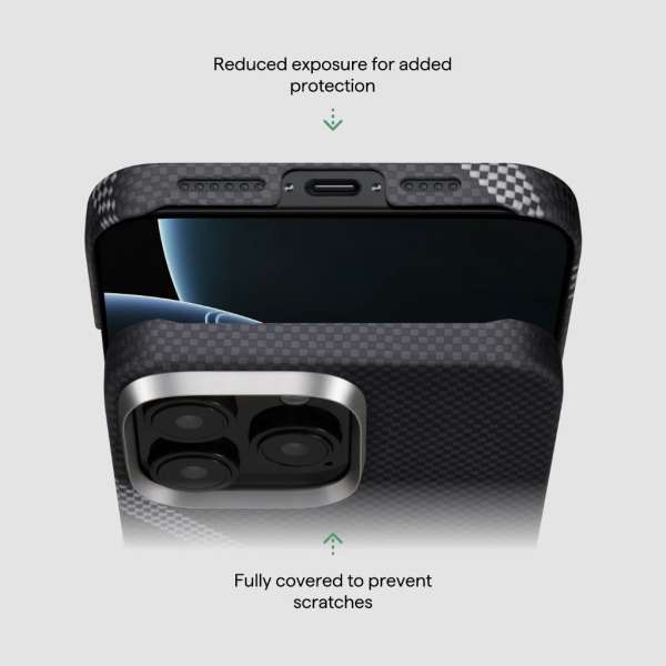 Pitaka Tactile Woven Case iPhone 16 Pro Re-TROS Rebuilding
