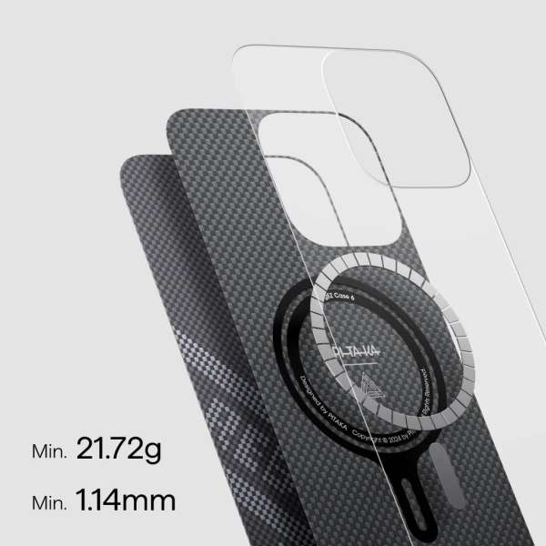 Pitaka Tactile Woven Case iPhone 16 Pro Re-TROS Rebuilding