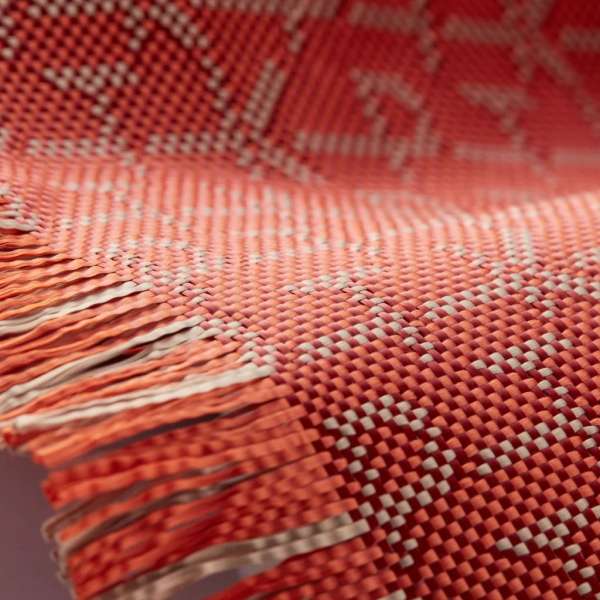 Pitaka Tactile Woven Case PTK iPhone 16 Pro Red/Gold