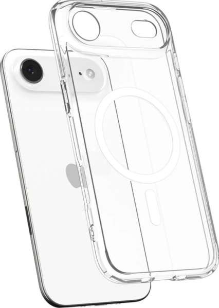 Pitaka Ultra Hybrid MagSafe case for iPhone Air Clear White