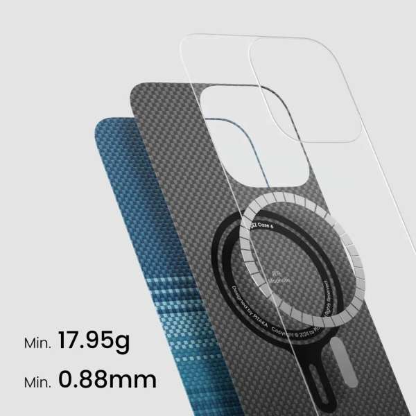 Pitaka Ultra-Slim Case for iPhone 16 Pro Moonrise