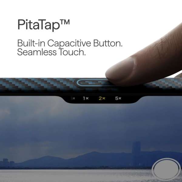 Pitaka Ultra-Slim Case for iPhone 17 Pro Blue/Grey