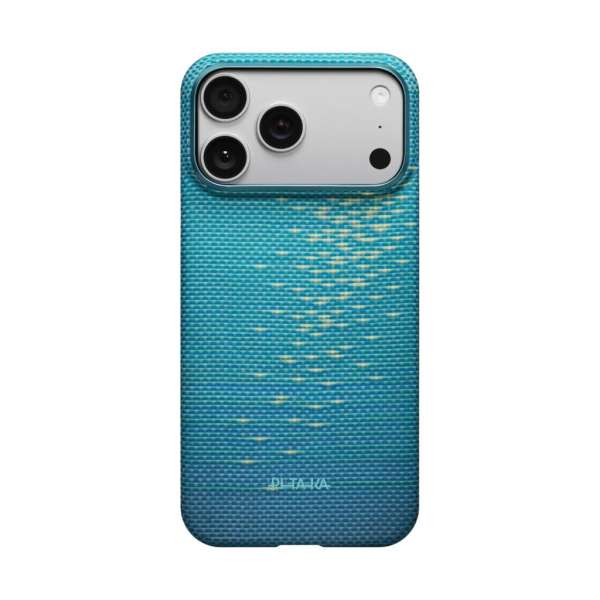 Pitaka Ultra-Slim Case for iPhone 17 Pro Lucid Blue