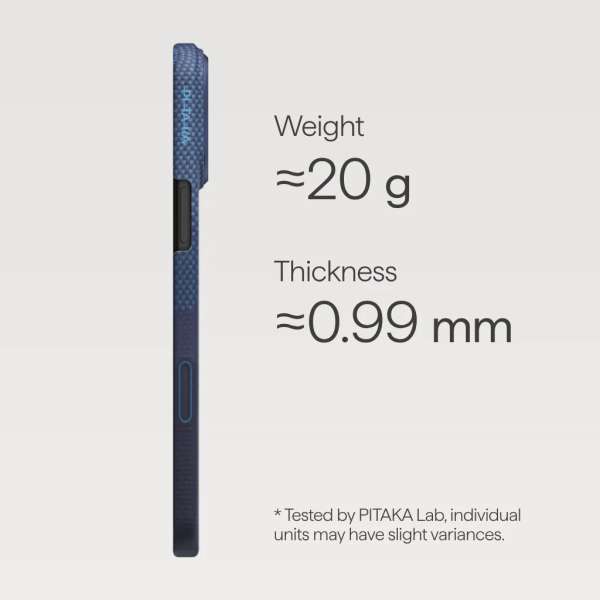 Pitaka Ultra-Slim Case for iPhone 17 Pro Max Over the Horizon