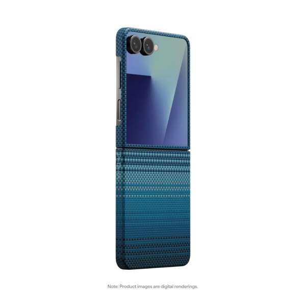 Pitaka Ultra-Slim Case for Samsung Galaxy Z Flip 7 Moonrise