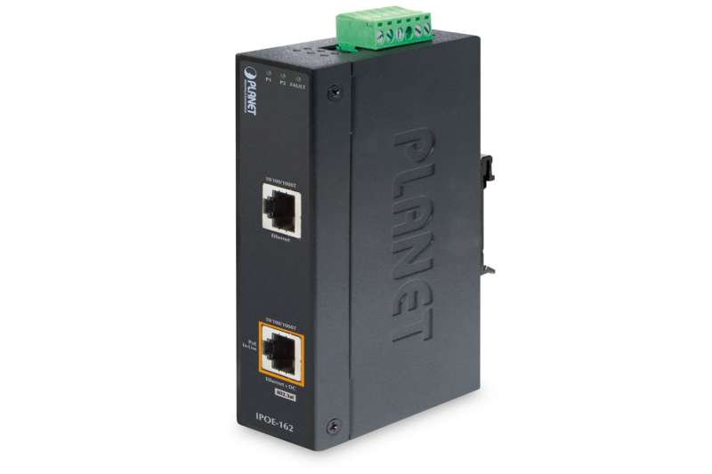 Planet PLANET Industrial Gigabit PoE+ Injector 802.3at