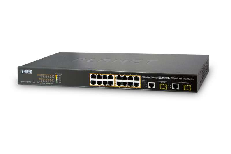 Planet PLANET managed Fast Ethernet PoE Switch