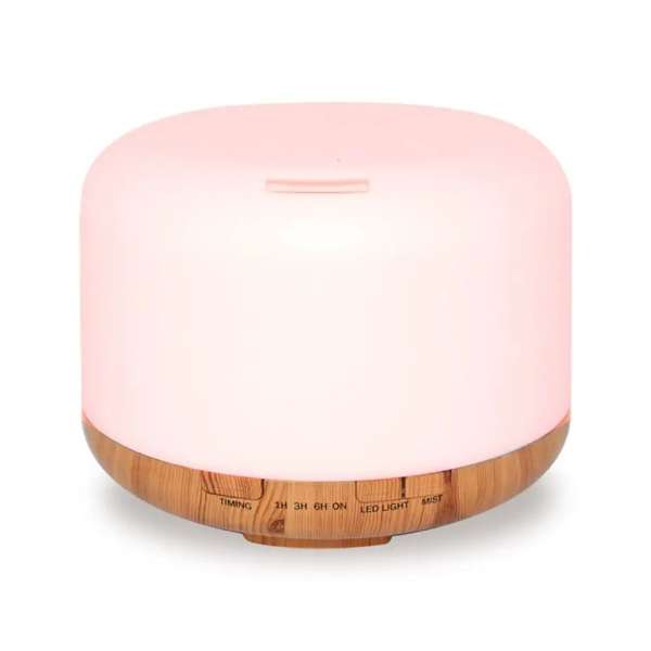 Platinet Aroma Diffuser HumidiFier with RGB Milky Wood Base