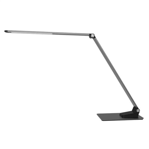Platinet Desk Lamp 6W + Night Lamp Compact Size Silver