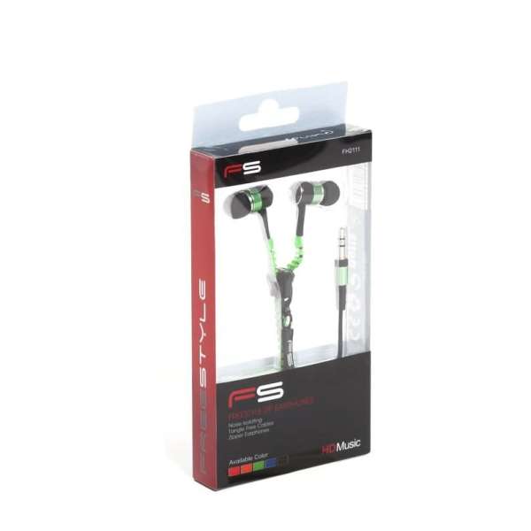 Platinet FreeStyle Zip Headset Green