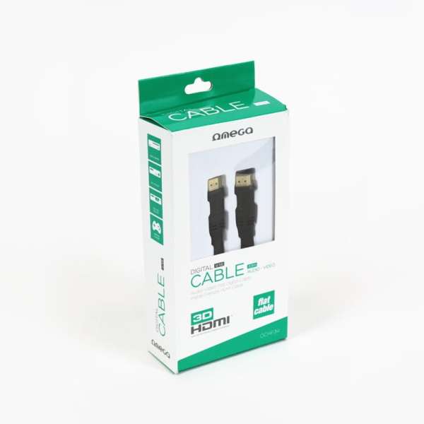Platinet Omega HDMI 1.4 flat cable 3m Black