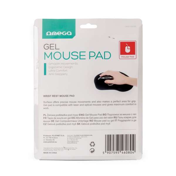 Platinet Omega OMPG90GR Gel Egérpad Graphite