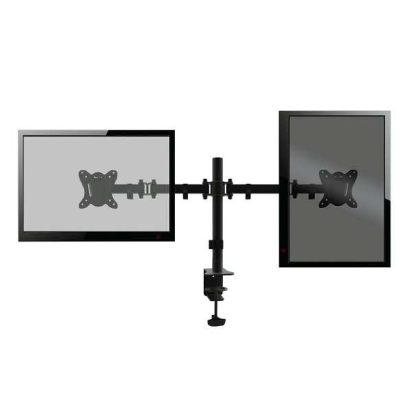 Platinet OUPC024D Omega Soporte Monitor Desk Mount Double 13"-27" Black