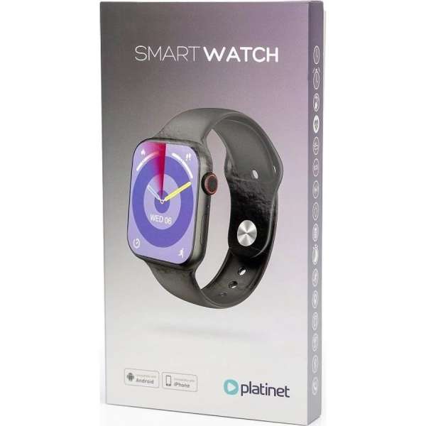 Platinet PSMART29B Smart Watch Black
