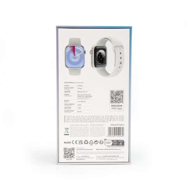 Platinet PSMART29W Smart Watch White