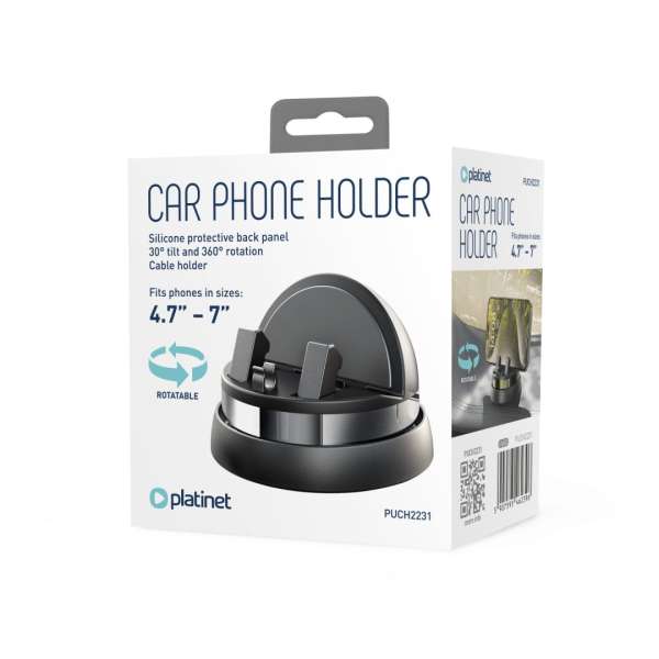 Platinet PUCH2231 4,7"-7" Car Phone Holder Black
