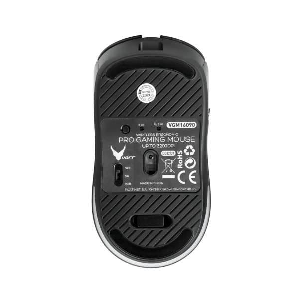 Platinet Varr VGM16090 Gaming Wireless Bluetooth Mouse Black