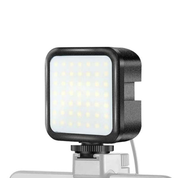Platinet Vlog 4in1 Microphone/Light/Phone Holder/Tripod Black