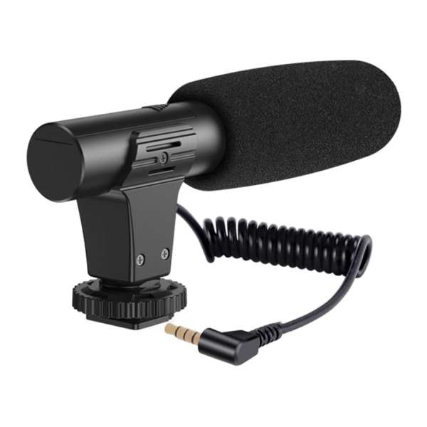 Platinet Vlog 4in1 Microphone/Light/Phone Holder/Tripod Black
