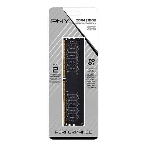 PNY 16GB DDR4 3200MHz Performance Black