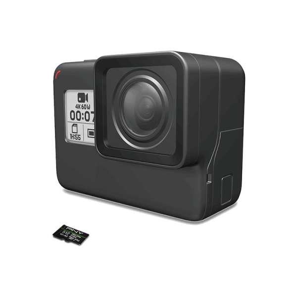 PNY 512GB microSDXC Pro Elite Prime Class 10 U3 V30 A2 + adapterrel