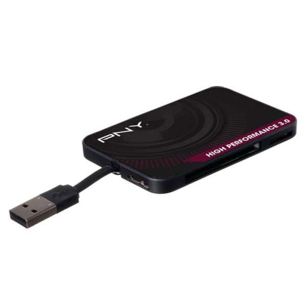 PNY High Performance Reader 3.0 Card Reader Black