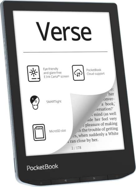 PocketBook Verse PB629 6" E-book olvasó 8GB Bright Blue