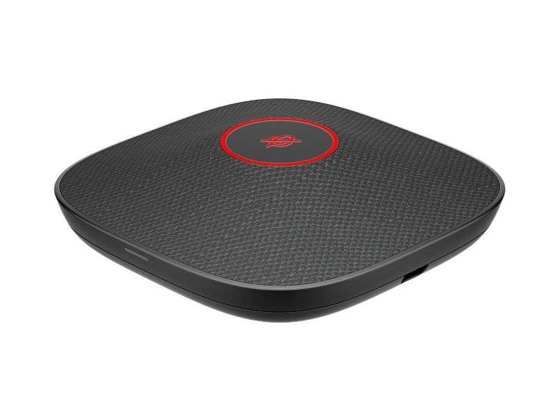 Poly Plantronics A2 Black Table Microphone w/ Mounting Plate Black
