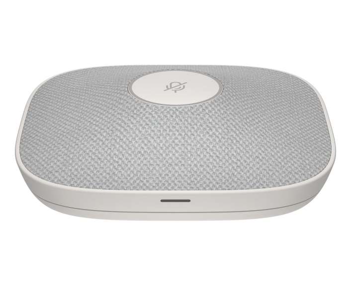 Poly Plantronics A2 Black Table Microphone w/ Mounting Plate White