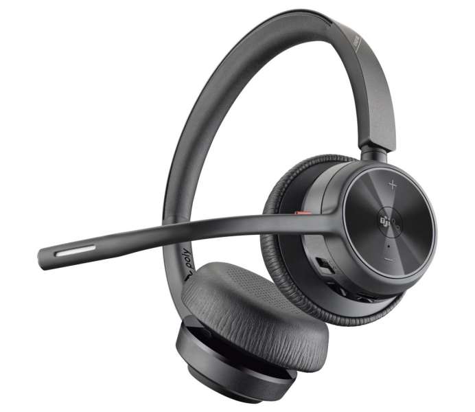 Poly Plantronics Voyager 4320-M Teams USB-A +BT700 Dongle Headset Black