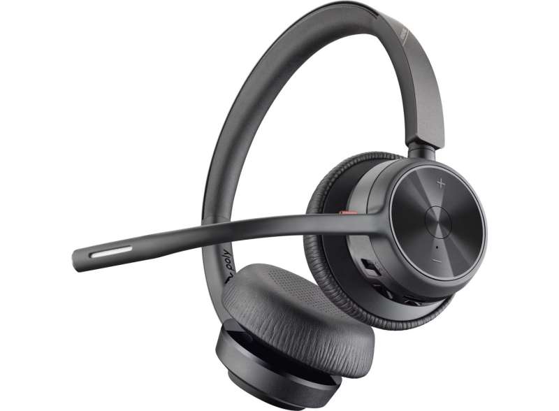 Poly Plantronics Voyager 4320 USB-A Bluetooth Headset +BT700 dongle Black