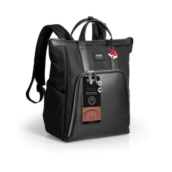 Port Designs Muse Signature 16" Backpack Black