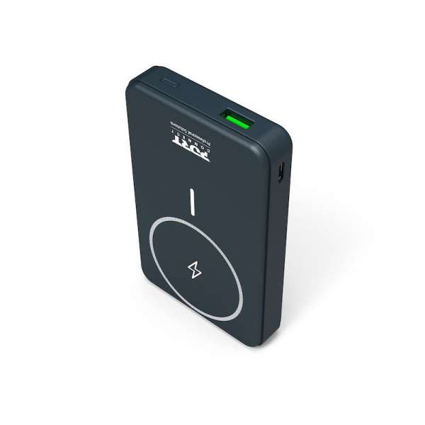 Port Designs 10000mAh MageSafe Compatible Wireless Powerbank Black