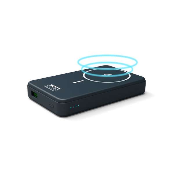 Port Designs 10000mAh MageSafe Compatible Wireless Powerbank Black