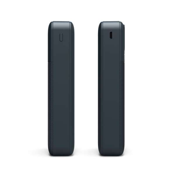 Port Designs 20000mAh Powerbank LCD Display USB-A QC / USB-C / Micro USB Black