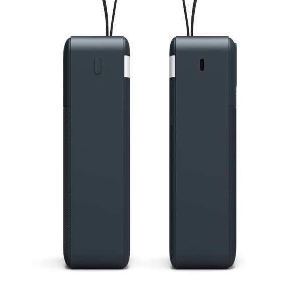 Port Designs 30000mAh Powerbank LCD Display USB-A QC / USB-C / Micro USB Black