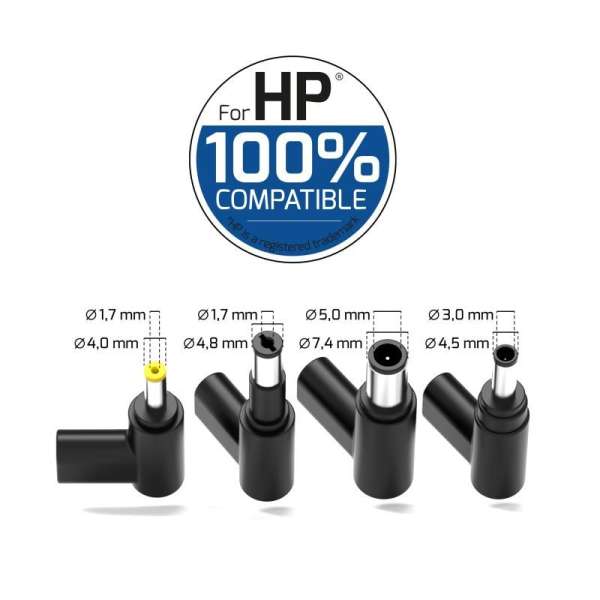 Port Designs 904065HPEU 5-20V / 3,25A 65W HP hálózati notebook töltő