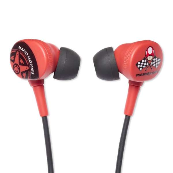 PowerA Wired Earbuds for Nintendo Switch Mario Kart Motors