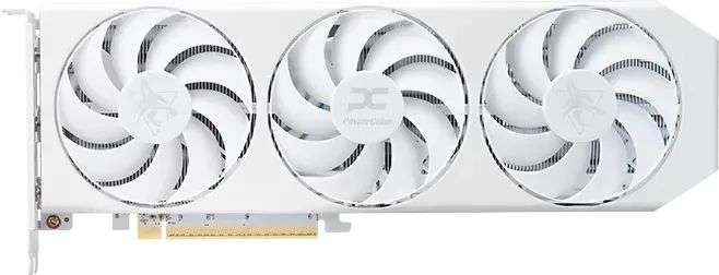 PowerColor RX9060 XT 16GB DDR6 Hellhound Spectal White OC