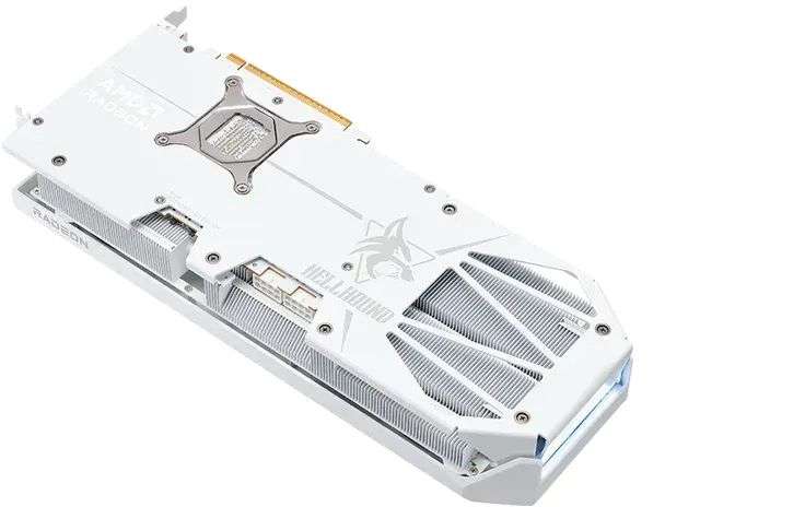 PowerColor RX9070 XT 16GB DDR6 Hellhound Spectral White