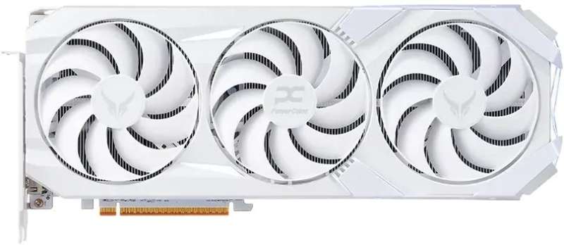 PowerColor RX9070 XT 16GB DDR6 Red Devil Spectral White