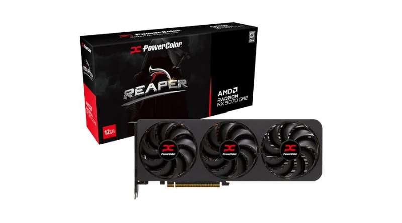 PowerColor RX9070GRE 12GB DDR6 Reaper