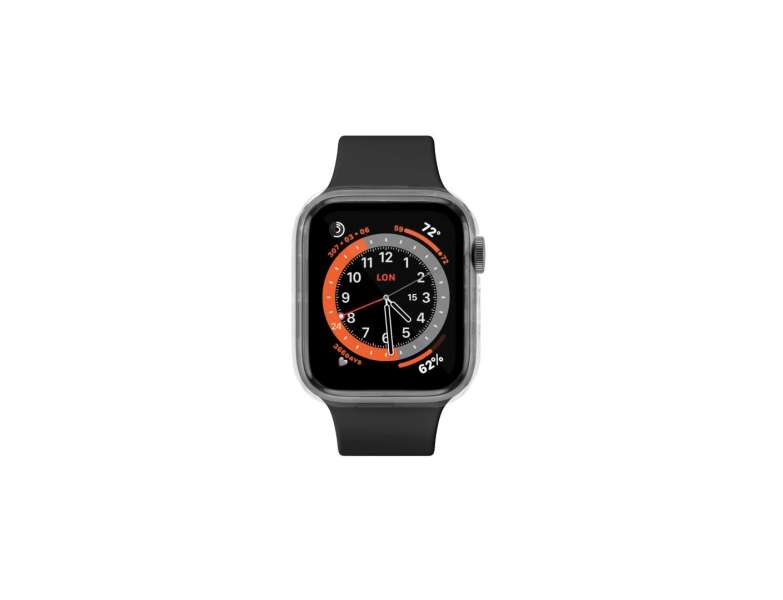 FIXED védőtok edzett üveggel Apple Watch 42mm órához, átlátszó