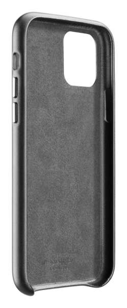 Cellularline Protective cover Elite for Apple iPhone 11 Pro Max, PU leather, black
