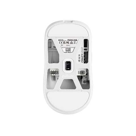 Pulsar X2 CrazyLight Wireless Gaming Mouse Uyuni White