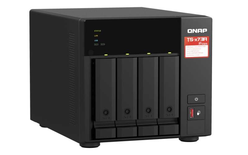 QNAP NAS TS-473A-8G (8GB) (4xHDD + 2xM.2 SSD)