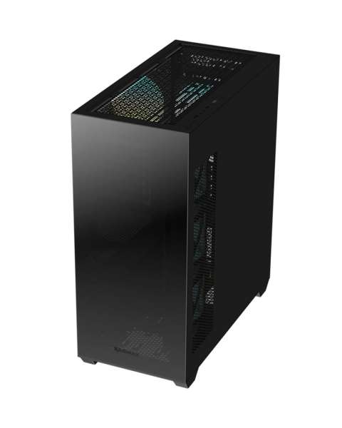 RaidMax i800 Chrome Tempered Glass Black